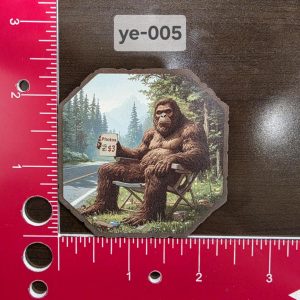 UV Printed Bigfoot/Yeti Photos YE-005