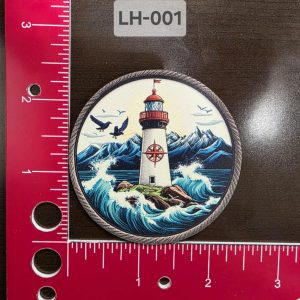 UV Printed Lighthouse Patch LH-001