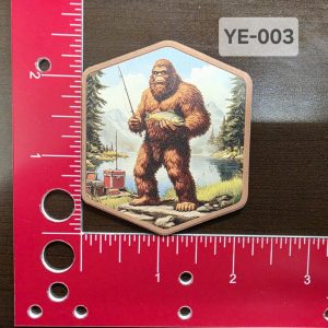 UV Printed Bigfoot/Yeti Trout Patch YE-003