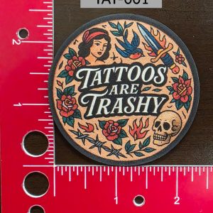 UV Printed Leatherette Patch Tattoos are Trashy TAT-001