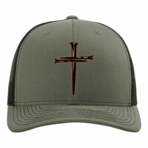 LODEN BLACK CROSS HAT