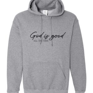 Weirton Nazarene Graphite God is Good Hoodie