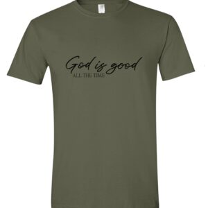 Weirton Nazarene Green God is Good Shirt