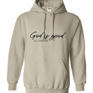 Weirton Nazarene Tan God is Good Hoodie