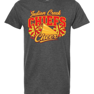 Chiefs Cheer Charcoal T Shirt