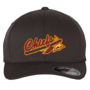 Flexfit Fitted Dark Grey Chiefs Hat
